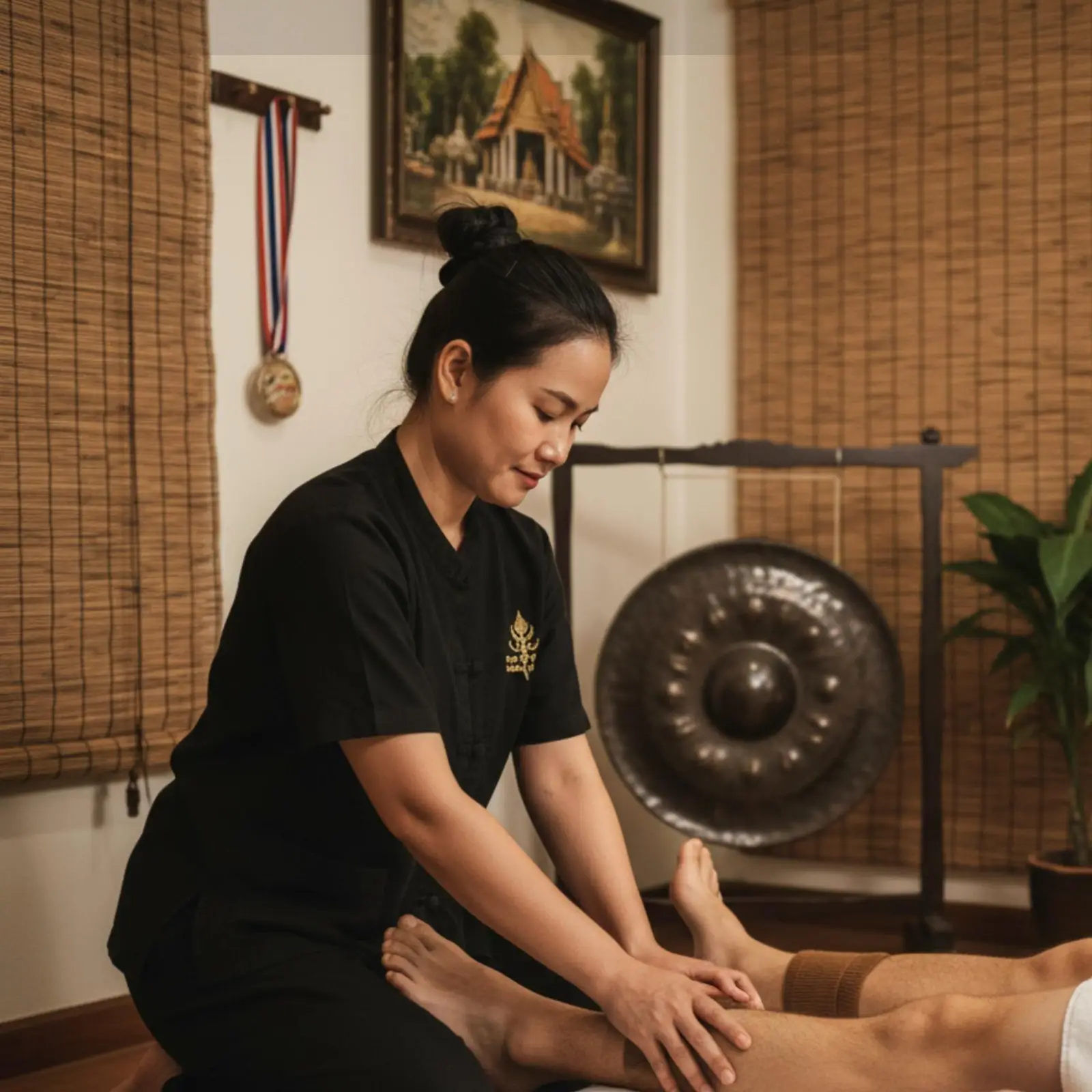 Massage spécial running chez GONG Paris