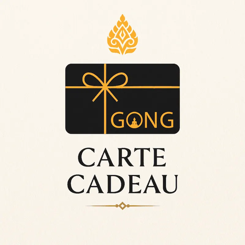 Carte cadeau massage GONG Paris