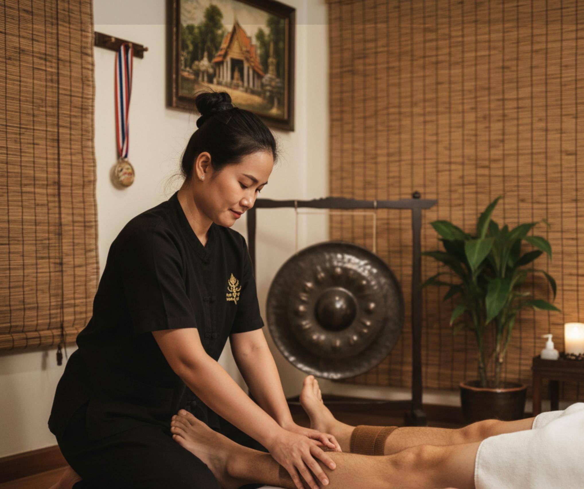 Massage spécial running chez GONG Paris